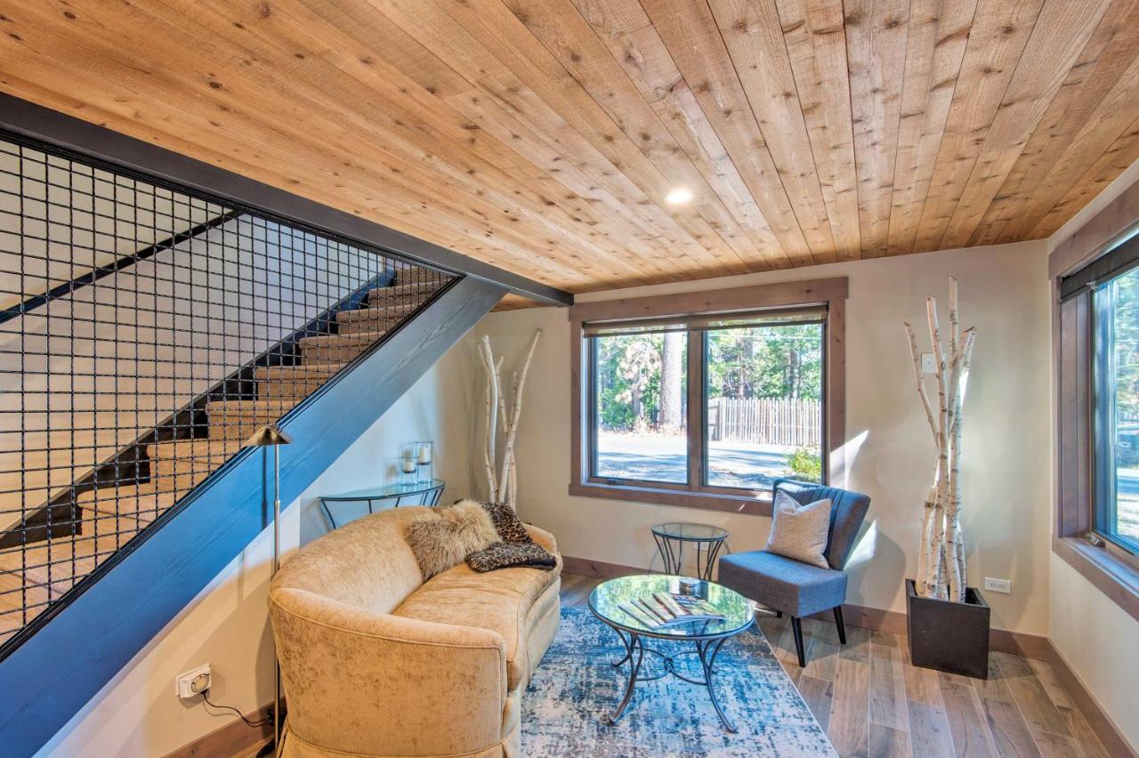 Modern Lakeside Cabin Walk To Dock And Tahoe City Exterior photo